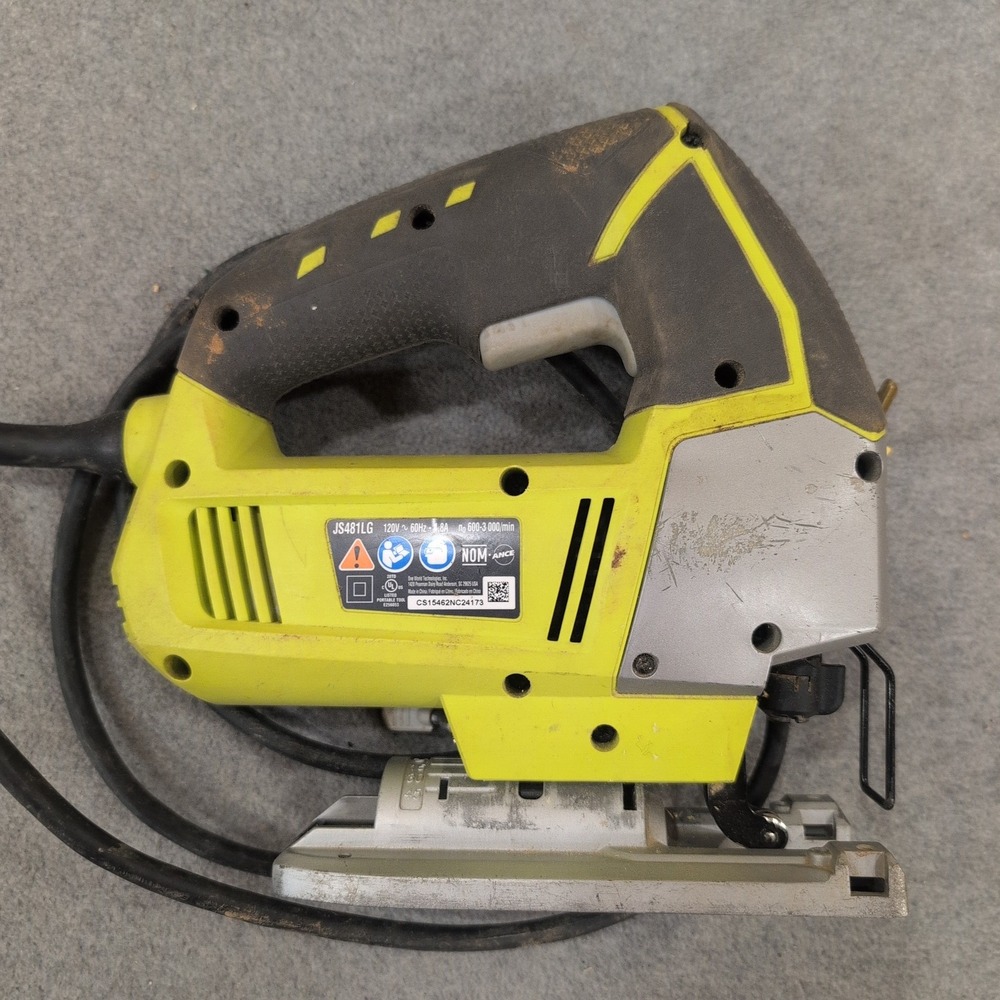 Ryobi JS481LG Speed Match Corded Orbital Jig Saw Green 4.8 Amp 120V Tool - Picture 6 of 6